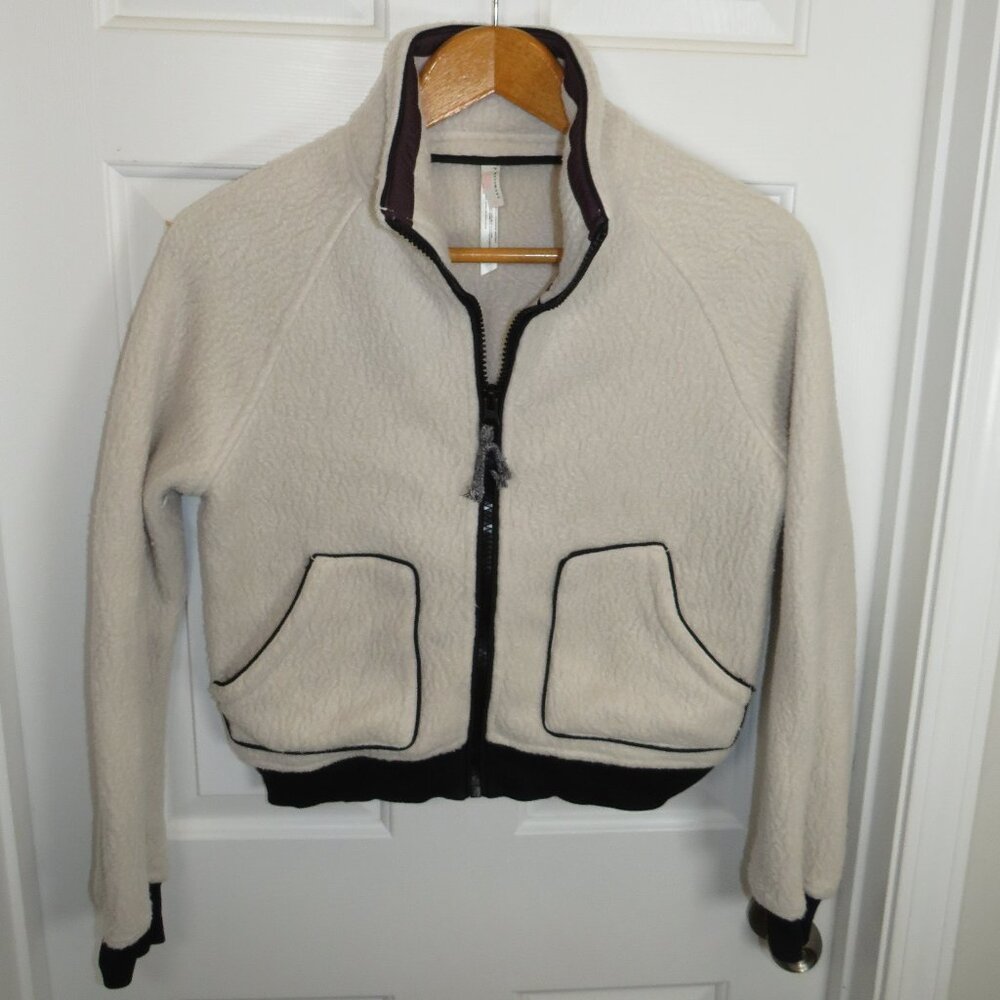 FP Movement by Free People Cream and Black Jacket